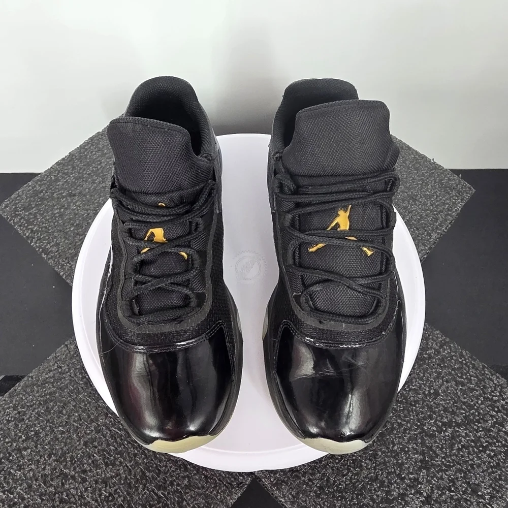 Nike Air Jordan 11 CMFT Low DMP Black Metallic Gold DO0613-007 Men's 7.5 Shoes